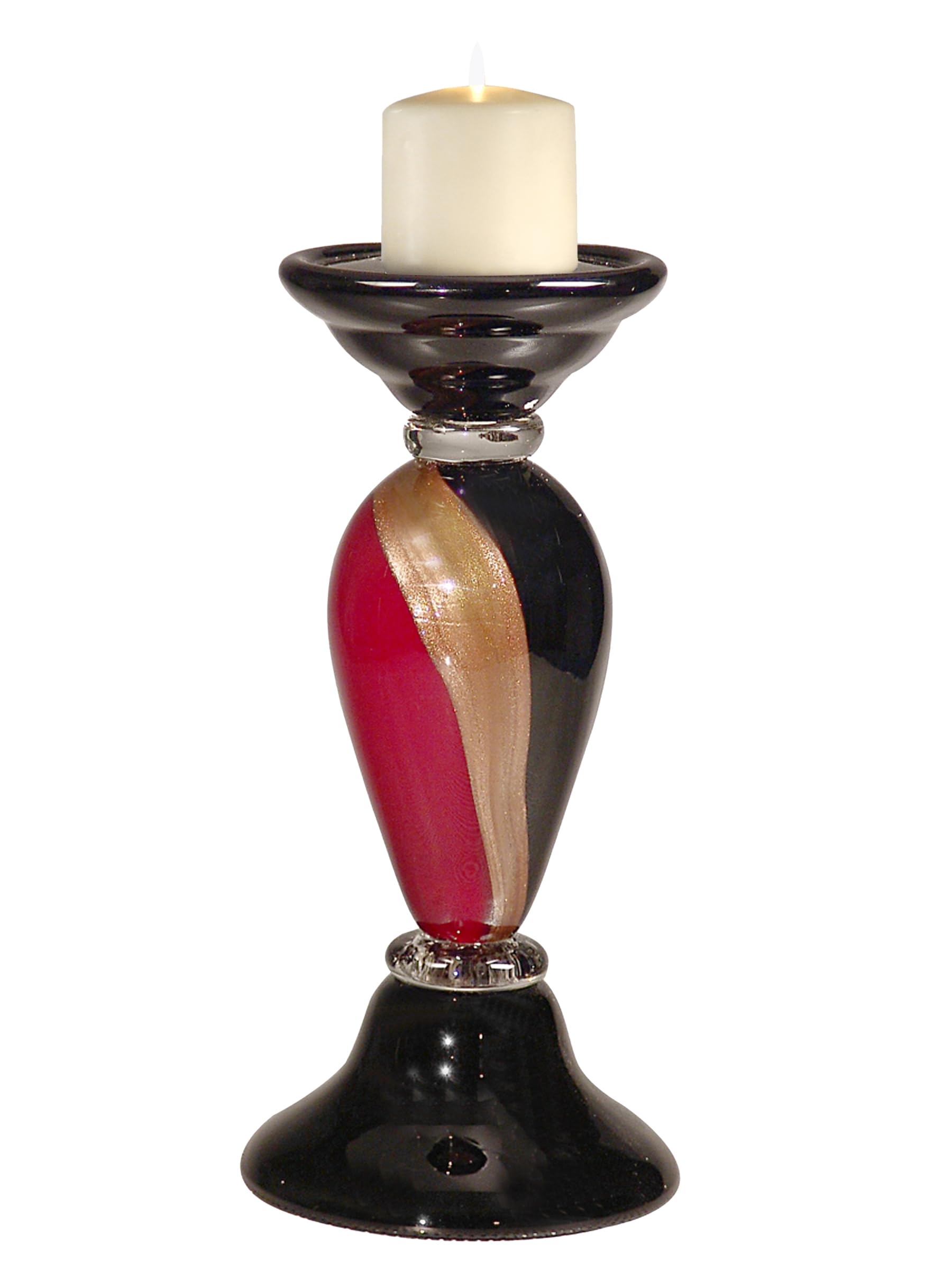 Dale Tiffany AG500294 Sophistication Decorative Candle Holder, 5-3/4-Inch by 12-Inch