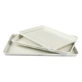 Martha Stewart Gallen 3-Piece Cookie Sheet Set – 13", 15", 17" Baking Pans, Ceramic Nonstick, PFA-Free, Carbon Steel – Oven Safe to 450°F, Warp-Resistant, Easy to Clean - Linen White