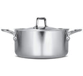 Milton Pro Cook Triply Stainless-Steel Casserole Handi/Stock Pot/Biryani Pot with Lid 28 cm, 8.3 Litre, Cook-N-Serve Bowl, Gas and Induction Friendly