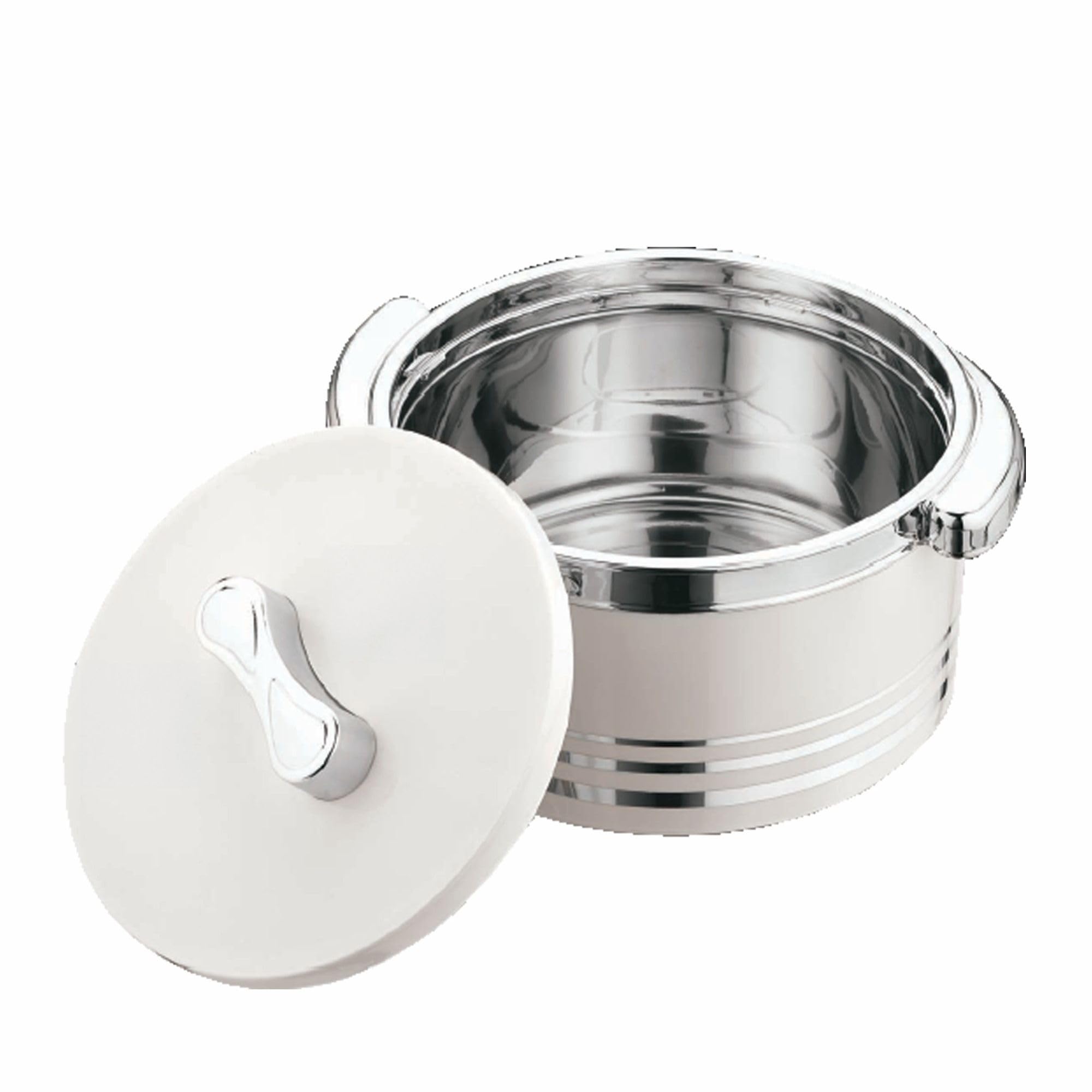 Winsor Panayaa Thermo Container 1500ml | Stainless Steel Insulated Hot Pot | Thermal Food Storage Containers Warmers | SILVER