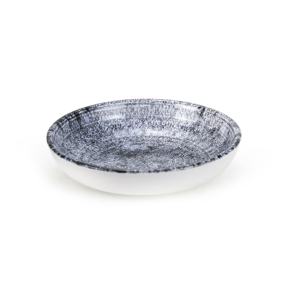 EDESSA Ginko Round Porcelain Ceramic Serving Bowl - 13cm - Versatile and Stylish Bowl for Serving