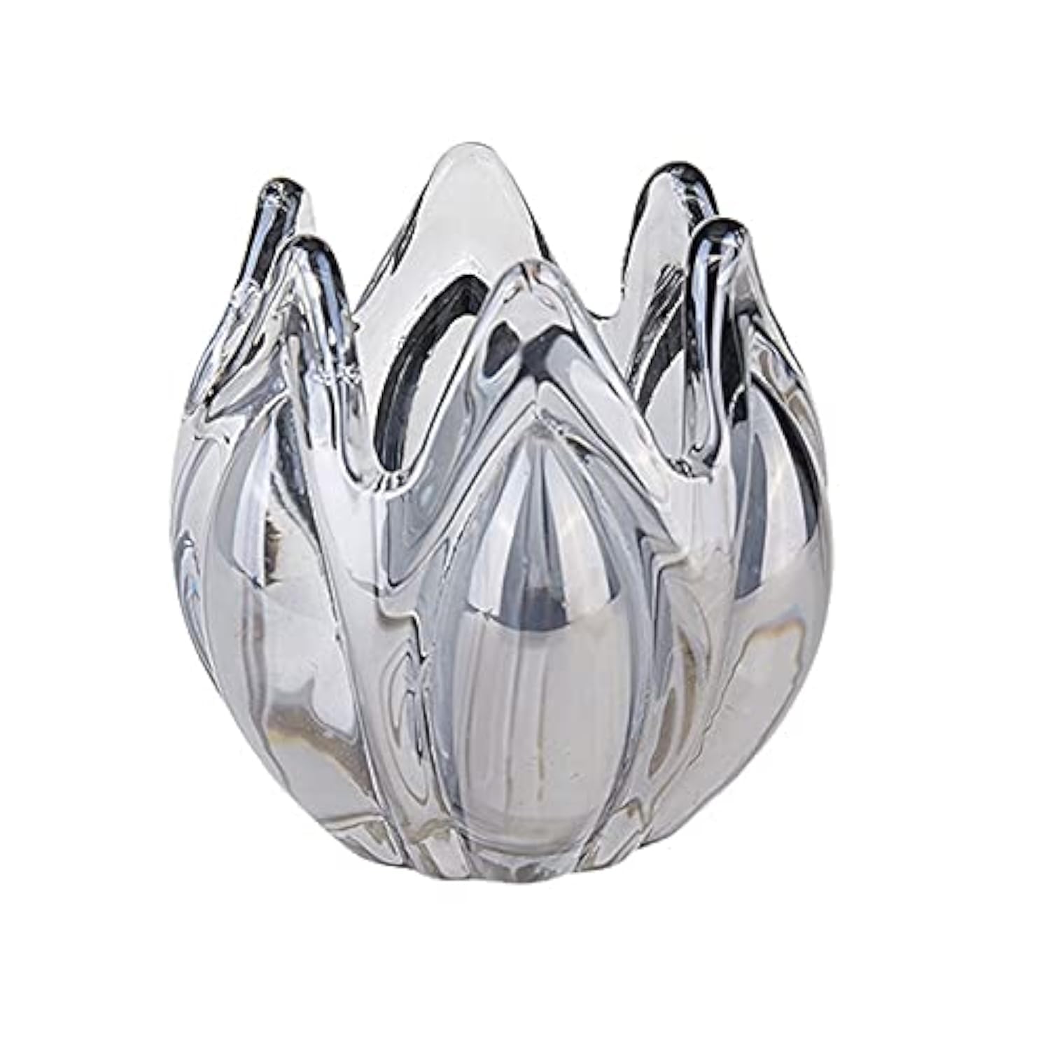 Candle Holders Glass Candle Cup Lotus Scented Candle Candle Holder Home Restaurant Decoration Candle Holder Dining Table Desktop Candle Holder Candle Stand (Color : A)