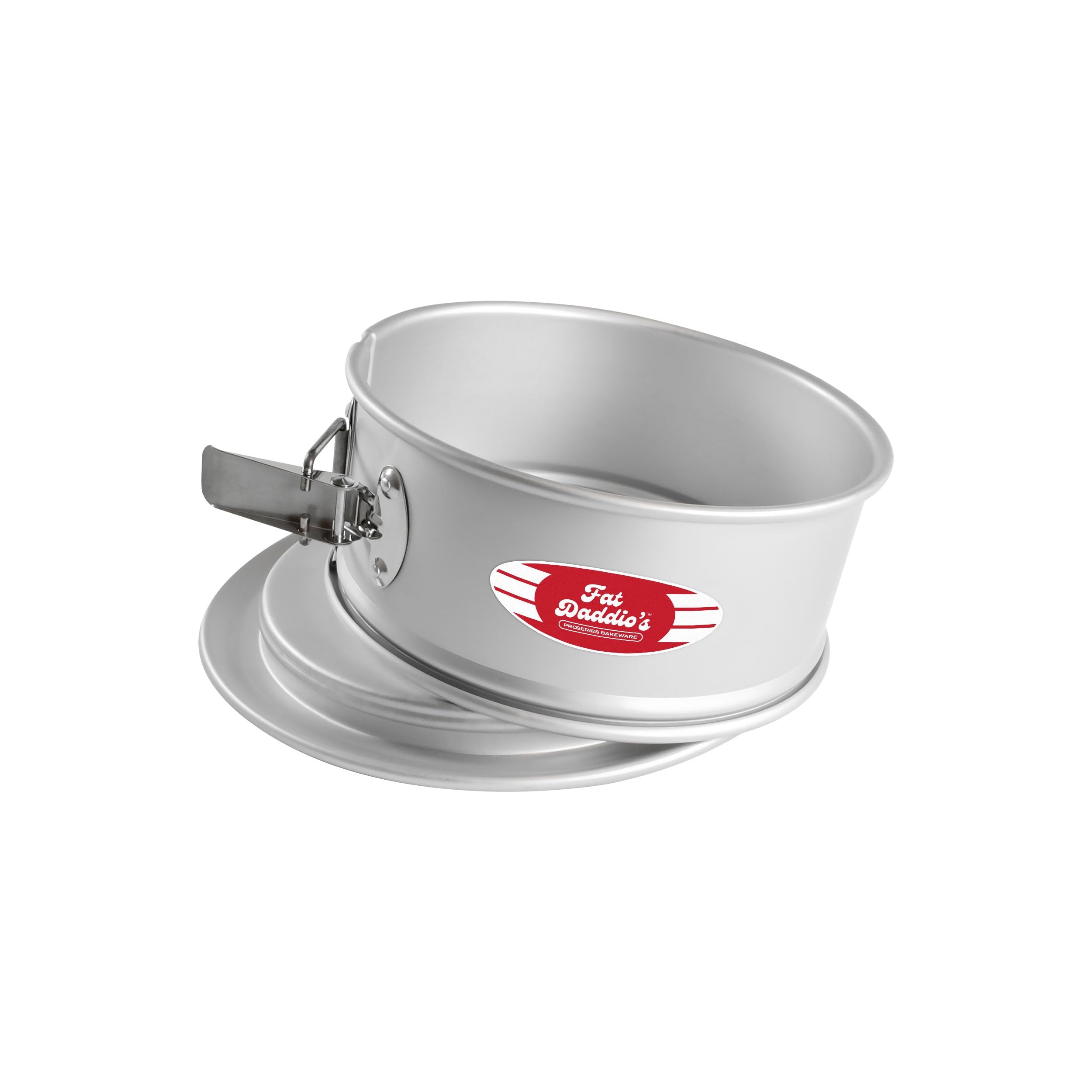 Fat Daddio's Springform Cake Pan, Aluminum, Silver 20.3 x 20.3 x 7.6 cm