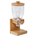 Honey-Can-Do Bamboo Cereal Dispenser KCH-09867 Natural