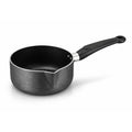 SONEX Non Stick Milk Pan 18 cm (2.5 Ltr) – Saucepan with Pour Spout, PFOA & PFAS Free, Dishwasher Safe, Heat Resistant Bakelite Handle, Gas, Electric & Ceramic Compatible, Grey