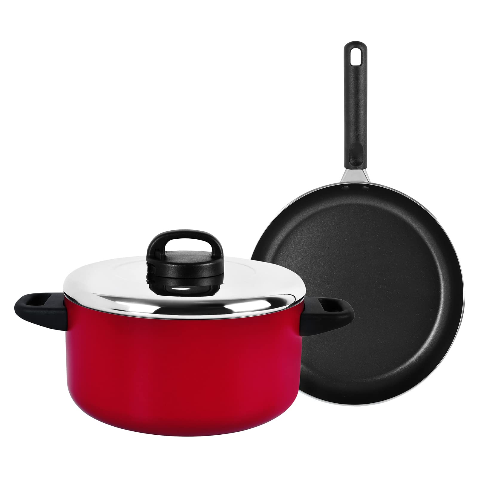 Prestige Fry Pan With Stockpot Pr20933