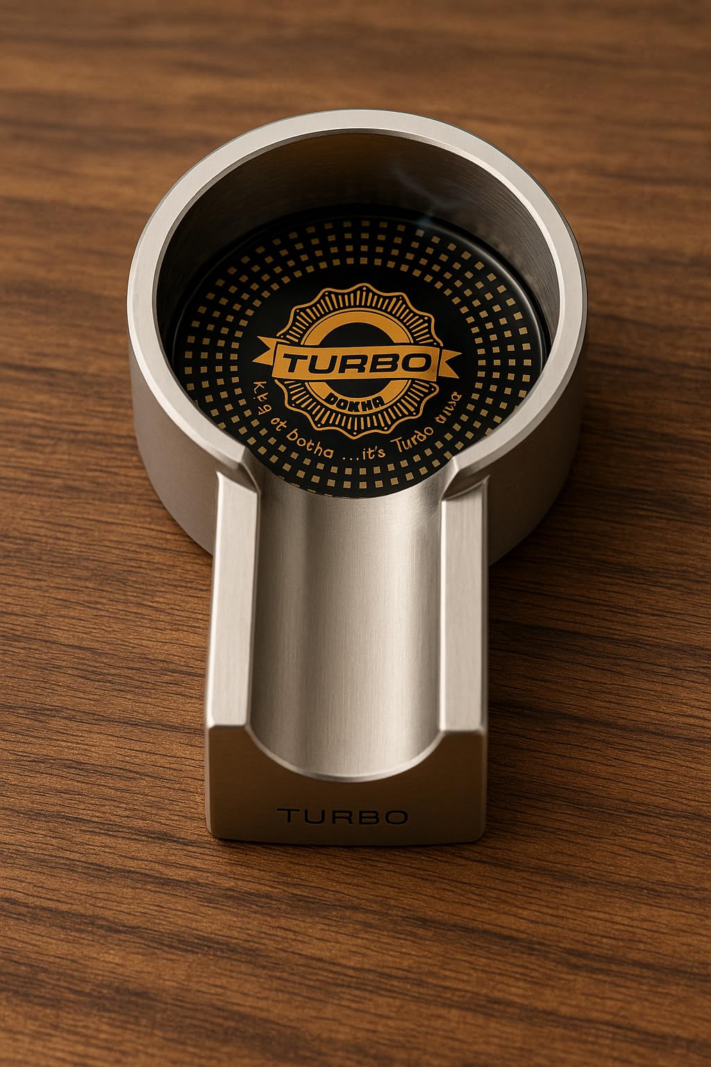Turbo Cigar Ashtray, Cigar Travel Ashtray, Metal Ashtray for Indoor or Outdoor Use?Ash Holder for Smokers,Desktop Smoking Ash Tray for Home Office Decoration| Silver
