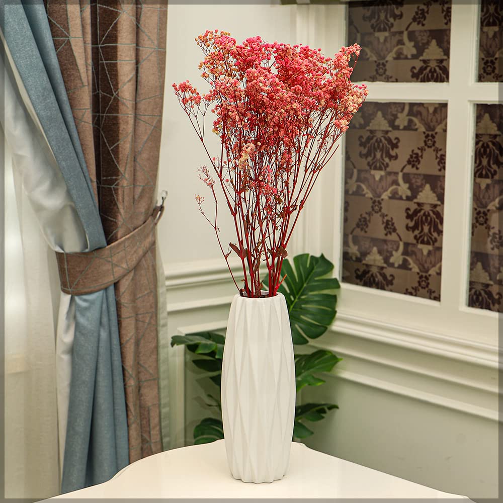 Dried-Flowers-Babys-Breath, Durable, Non-Fading Artificial Flowers, Natural Gypsophila Branches for Home Decor, Office Decor, Wedding, Fake Flowers for Table Vase Decor, Dry Flowers for Vase
