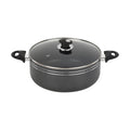 Royalford Non Stick Casserole with Glass Lid, 28 cm Diameter