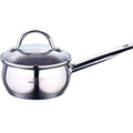 Bergner Gourmet 2 Bg6502 Induction Base Saucepan With Lid, 16 Cm/1.3 Litre, Silver, Stainless Steel, 1.3L