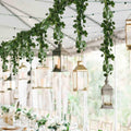 12 Pack 84 Feet Artificial Fake Hanging Vines Plant Faux Silk Green Leaf Garlands Home Office Garden Outdoor Wall Greenery Cover Jungle Party Decoration