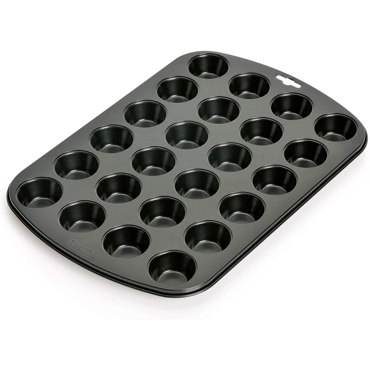 ORIGINAL KAISER 24 Cups Mini Muffin Pan, Black, KR-646237