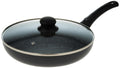 Delcasa 26Cm Non Stick Aluminium Frypan With Glass Lid, Grey, Dc1579