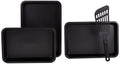 BERGNER ORION 4PC BAKEWARE SET, CARBON STEEL, BG37142DGY, BLACK