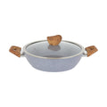 Delcasa DC3333 Aluminum Wokpan with Nonstick Granite Coating, 26 cm Size