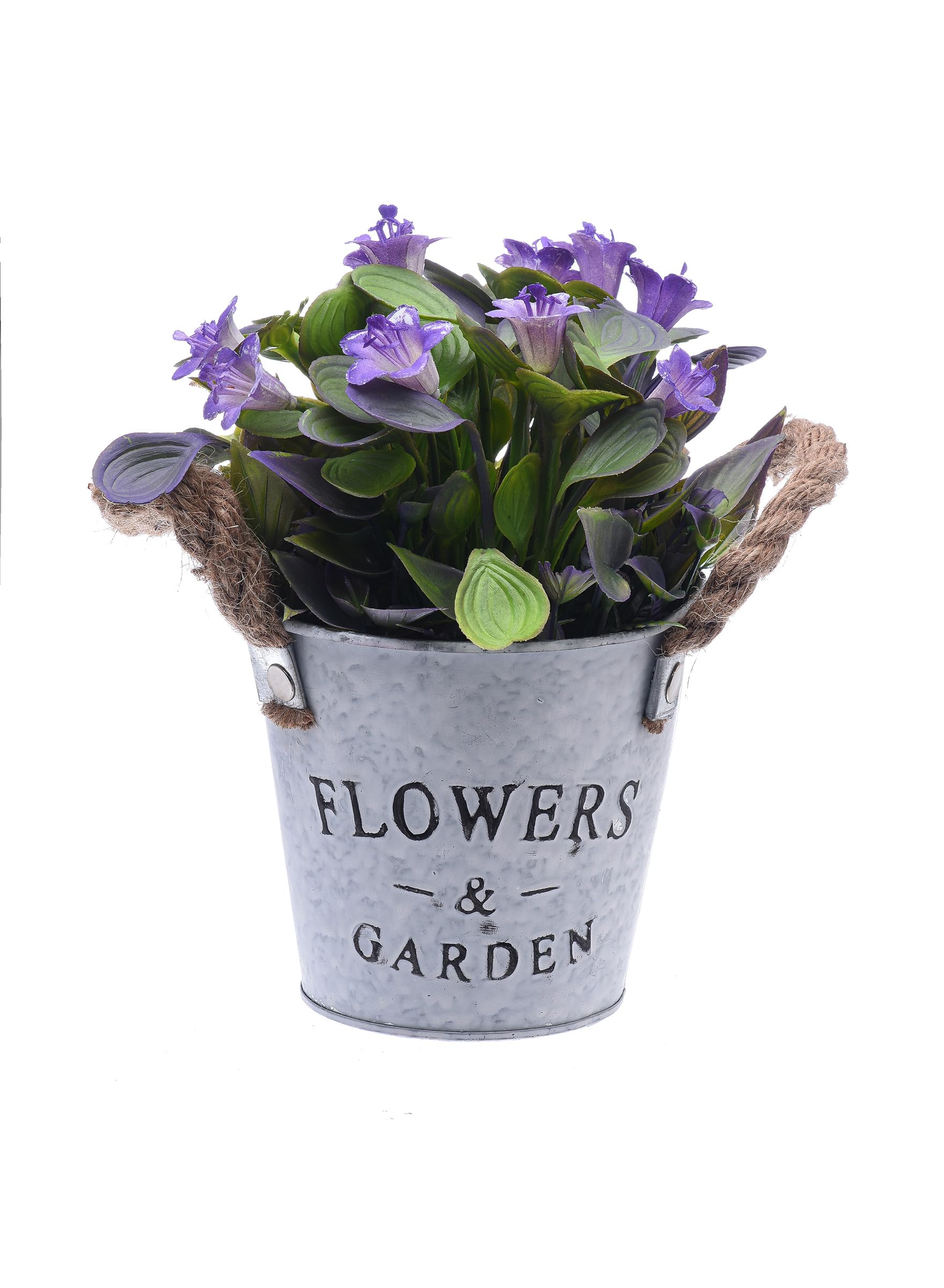 Artificial Plant With Pot 18X15X18Cm Purple