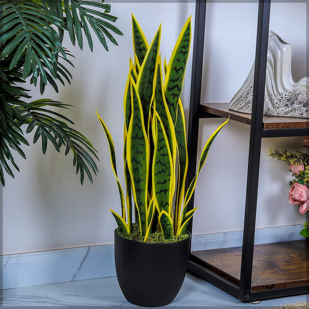 Artificial Cactus Plant Cacti Fake Plant with Plastic Pot for Home Indoor/Outdoor Decoration – Artificial Plants (69cm)