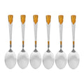 Royalford 6Pcs Stainless Steel Tea Spoon RF11948 Assorted Design