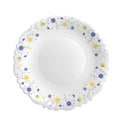 Ester Imperial Opalware Blooming Daisy Premium Quarter Plate, 19 cm, Dinnerware Dish for Kitchen Serving