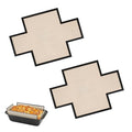 2 Pcs Silicone Bread Loaf Liners for Dutch Oven, Reusable Non-Stick Baking Mats for Sourdough, Cookies, Pastries, Easy Clean Oven Safe Bakeware (Rectangular Black)