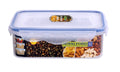 Royalford 1000ml Meal Prep Container | Transparent Food Container | BPA Free, Reusable, Airtight Food Storage Tray with Snap Locking Lid | Microwavable, Freezer & Dishwasher Safe| Bento Lunch Box