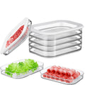4 Layer Refrigerator Meat Box,Stackable Deli Meat Container for Refrigerator, Airtight BPA-Free Tritan Lunch Meat Storage Box with Lid for Cold Cuts, Salami, Ham, Cheese - Dishwasher Safe?