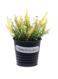 Artificial Plant With Pot 20X11X20Cm Yellow