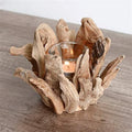 European Style Wooden Candle Holders Candle Light Stand Romantic Candlelight Dinner Accessories Home Decoration Small Ornaments