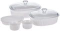 CorningWare French 10 Piece Bakeware Set White 1117404