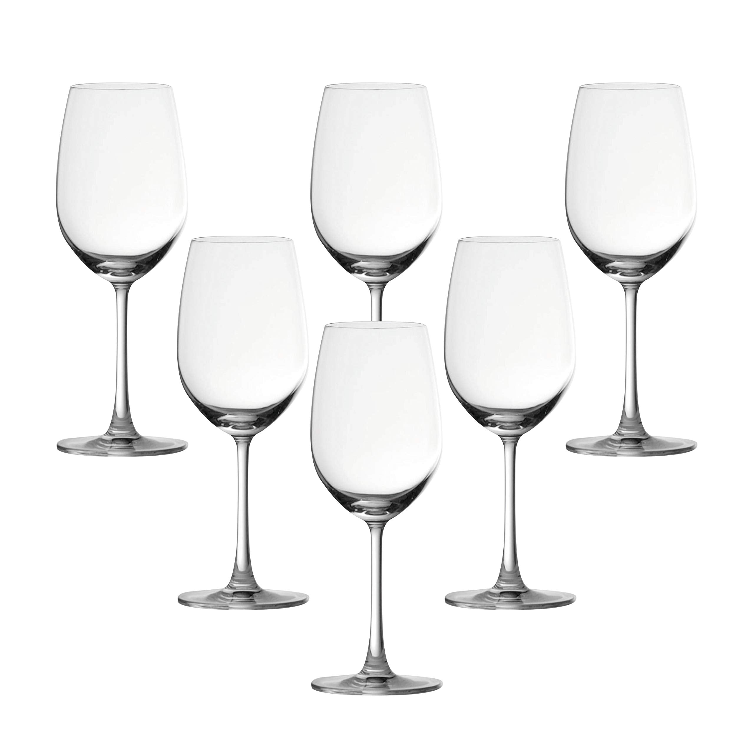 Ocean Madison Red Wine Glass, Set Of 6, Clear, 425 Ml, 015R15, Cabernet Sauvignon Glass, Bordeaux Glass, Red Wine Glass, White Wine Glass, Stemmed Wine Glass, Wine Sipper