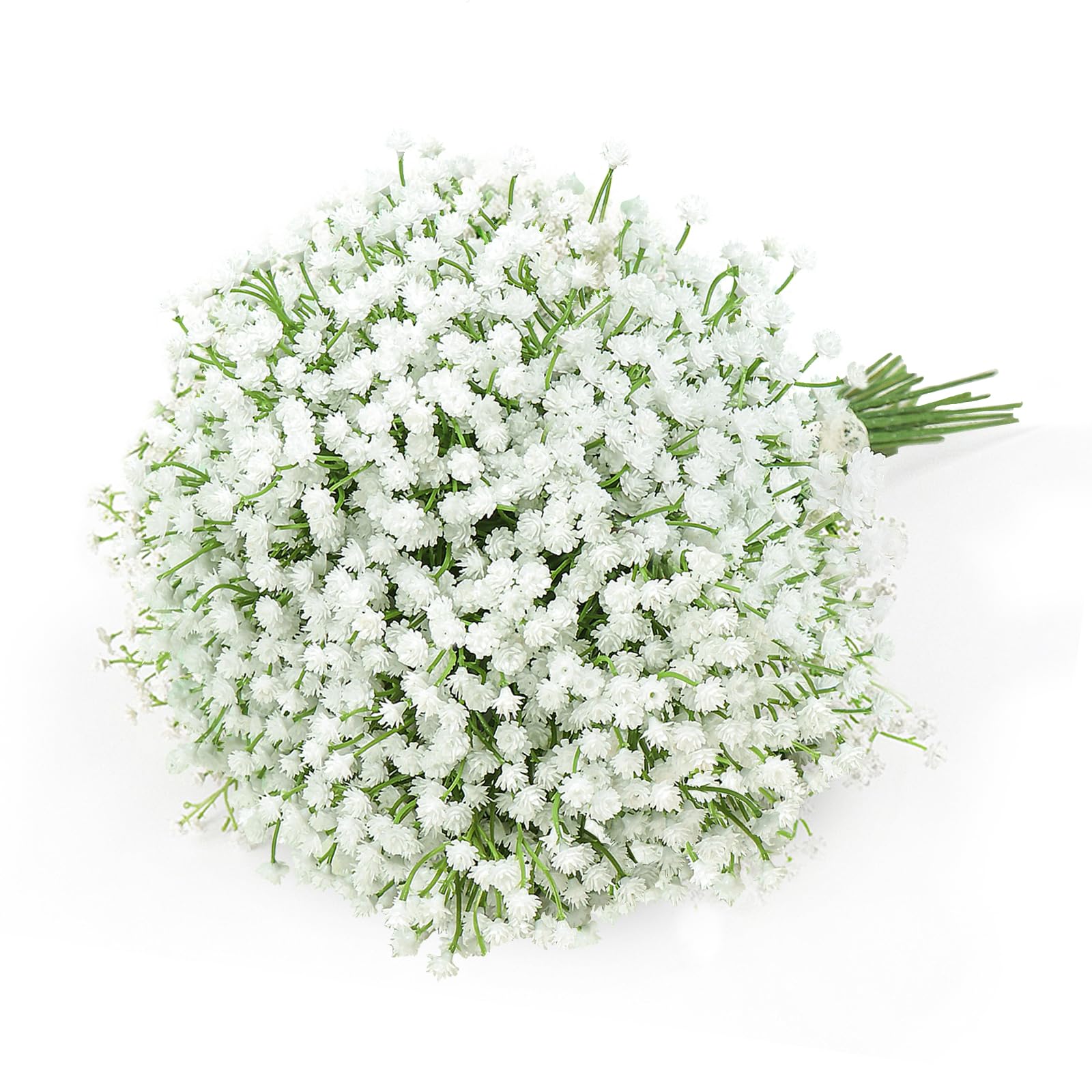 Babys Breath Artificial Flowers 10Pcs 30 Branches Fake Babys Breath Flowers Artificial Bulk Gypsophila Bouquets Real Touch Faux Flowers for Wedding Floral Arrangement Party Home Decor