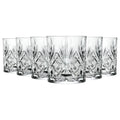 RCR 25935020006 Melodia Crystal Short Whisky Water Tumblers Glasses, 230 ml, Set Of 6-Clear