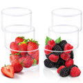 Borosil Small Glass Bowl Set (105 Ml) Set Of 6, Clear, 3.5 Ounce Glass Bowls