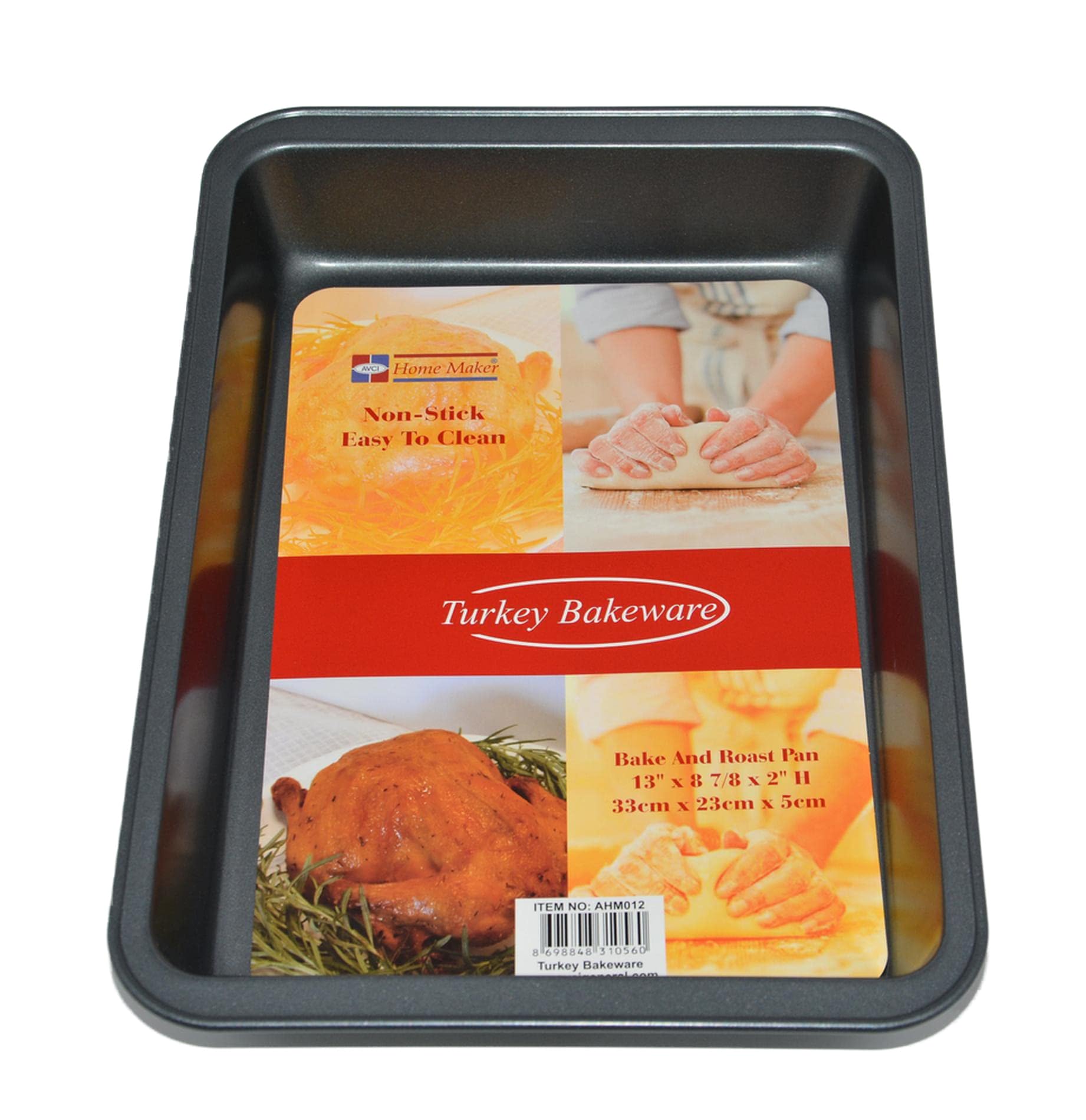 HOME MAKER OBLONG CAKE PAN 33cm