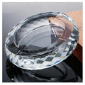 Crystal Glass Ashtray, Household Cigar Office Ashtray