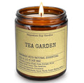 Home Scented Candles - TEA GARDEN - Natural Aroma Candles with Smell | 8 oz 45 Hour Burn | Soy Candle, Candles Gifts for Women | 100% ECO-Soy Wax, Organic Long Lasting Candles