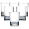 Ocean San Marino Double Rock Glass, Pack Of 6, Clear, 385 Ml, B00414