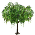 Supernatural Simulation Plant Artificial Willow Tree Big Artificial Tree Solid Wood Artificia Plant Fake Tree Decoration Simulation Tree Hotel Lobby Home Outdoor Decoration