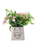Artificial Plant With Pot 15X17X15Cm Pink