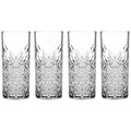 Pasabahce Timeless Raki Glass, 4 Pieces, Clear, 180 cc