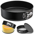 9 Inch Springform Pan with Removable Bottom, Non-stick Round Spring Form Cake Mold Cheesecake Pan For Baking