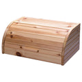 Ikea Bread Bin, Pine - Rectangular Wooden Bread Storage Box, 41cm L x 20cm W x 17cm H