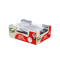 FUN BY AL BAYADER ?? ® Festive Premium Disposable Plastic Silver Fork Set for Dinner Plates 15cm, Pack of 50
