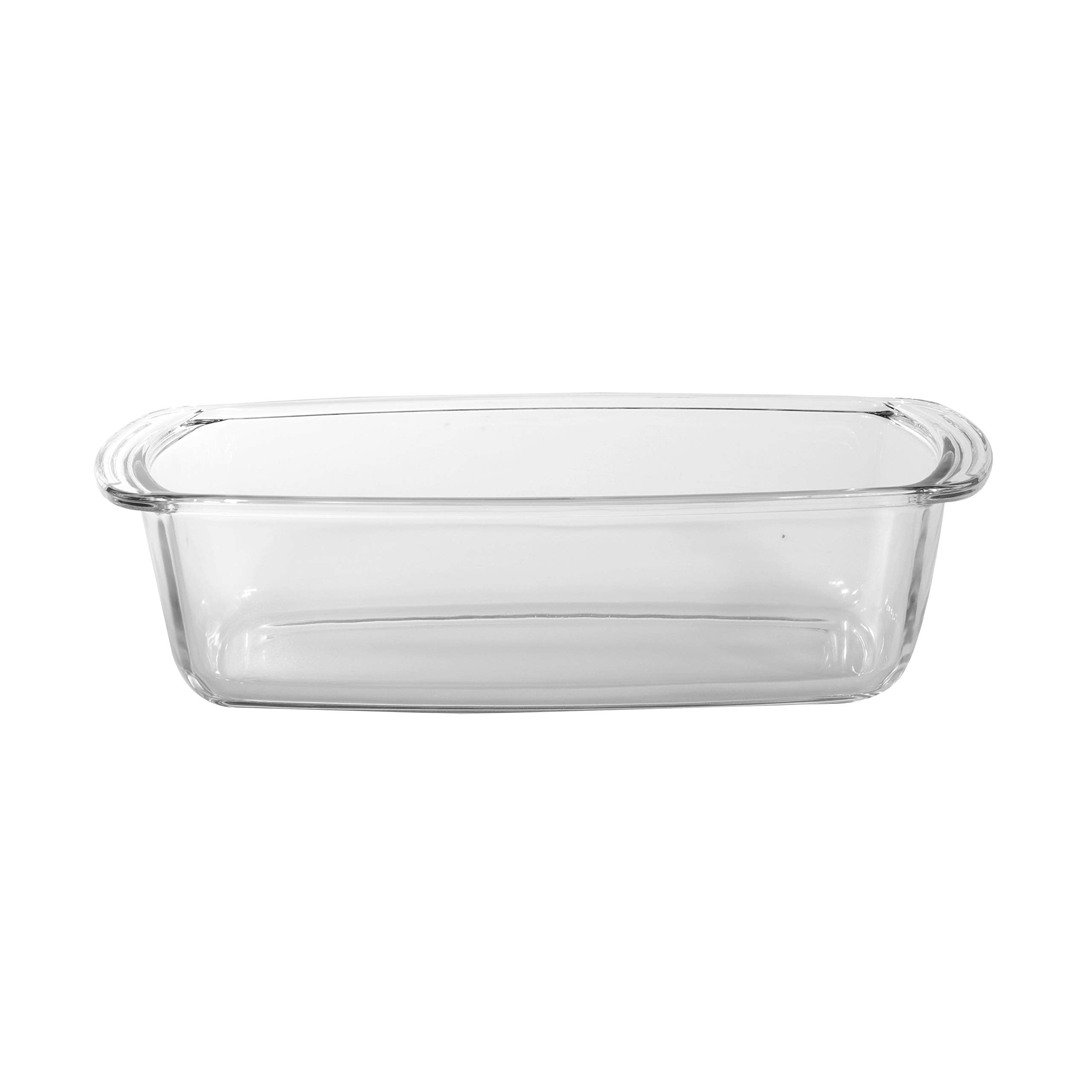 Royalford Glass Loaf Dish 1.8L – Rectangular Roasting & Baking Tray – Oven Safe Glass Loaf Pan – Fridge & Freezer Safe – Durable & Easy Clean - Ideal for Cooking Serving Storing Freezing Roasting