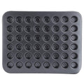 Non Stick 48 Cupcake Pan, Easy Release, Carbon Steel for Even Heating, with 48 Cup Baking, for Cupcake Baking