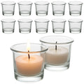 Biedermann & Sons 12 Count Oyster Glass Votive Candle Holders