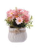Artificial Plant With Pot 15X10X15Cm Pink