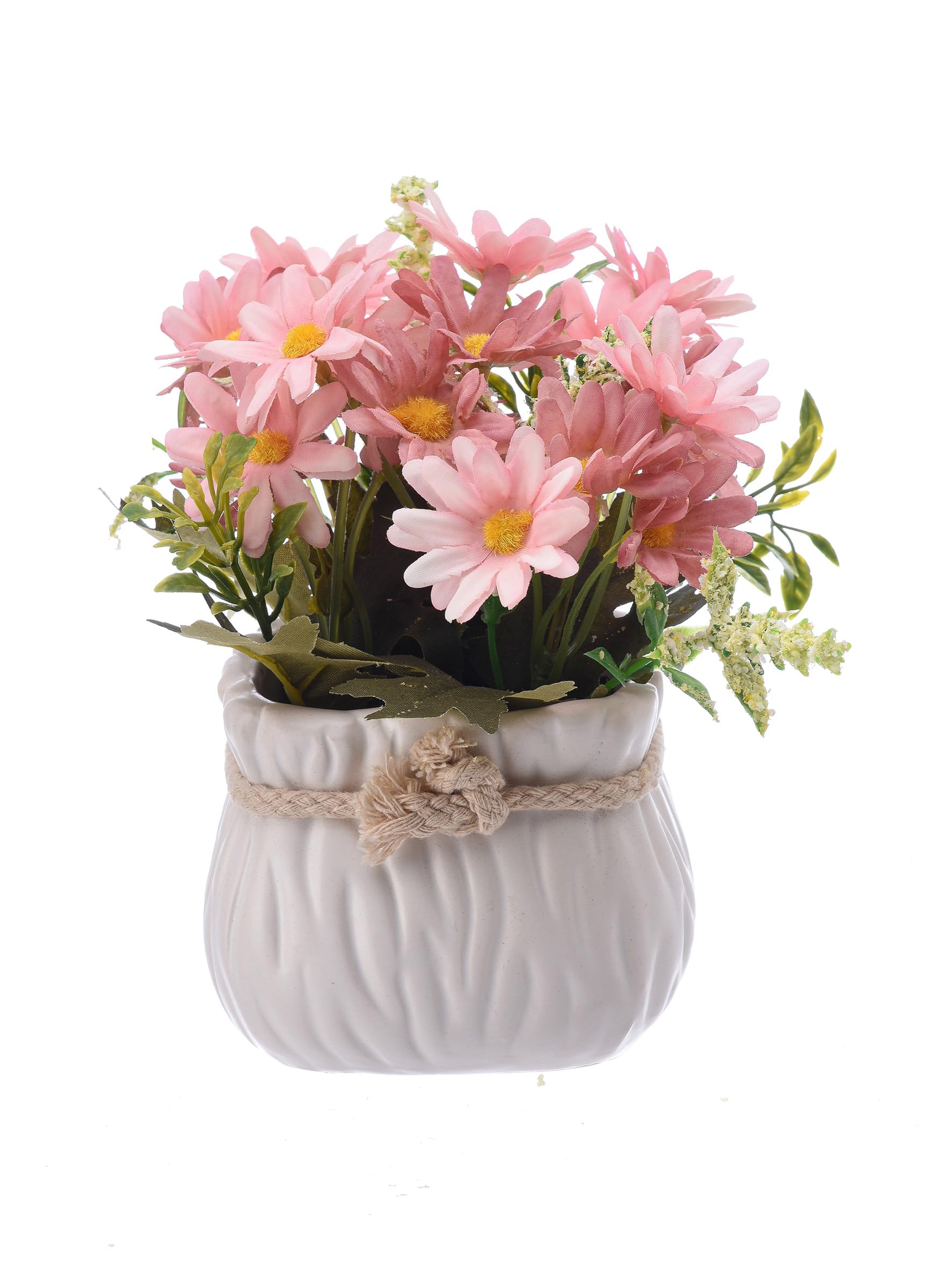 Artificial Plant With Pot 15X10X15Cm Pink