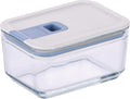 Neoflam Perfect Seal Rectangle Glass Storage Container 500ml, Airtight Food Container With Lid, Kitchen Storage Organizer, Lunch Box, Meal Prep Container Set Microwave, Oven Safe (PS-GR-050)