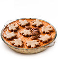 ZYER 8 Inch Oven Basics Glass Deep Pie Plate Clear Glass Baking Pan Bakeware Baking Dish Round Glass Roaster Great for Casseroles, Cakes and Cobblers